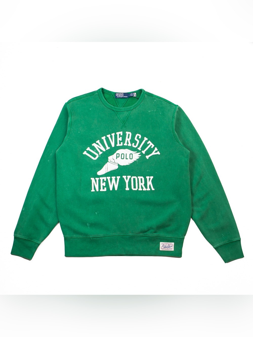 Ralph Lauren Varsity Graphic Sweatshirt in Athletic Green